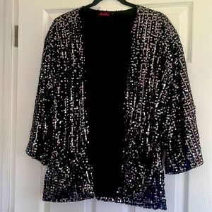 Sequin Kimono M